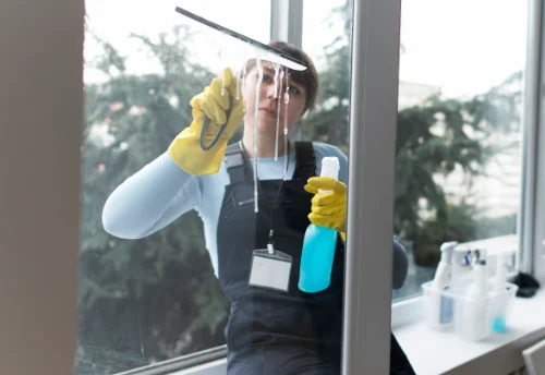 Nettoyage de vitres intérieures et extérieures à Saint-Gravé